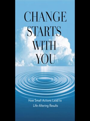 cover image of Change Starts with You